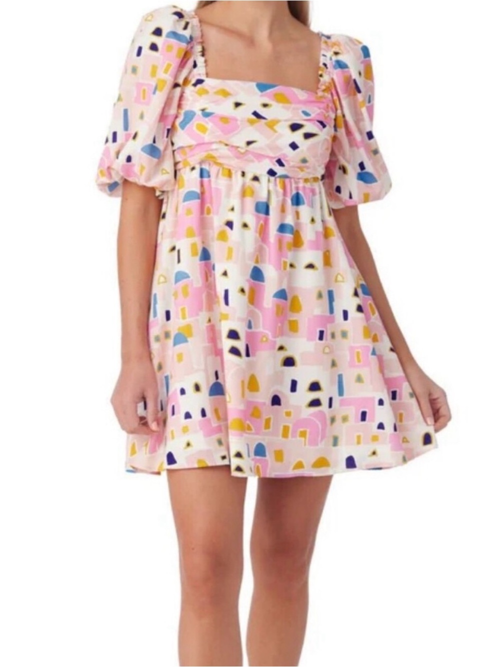 Crosby by Mollie Burch Hunter babydoll dress, size M